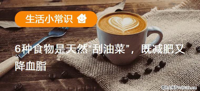 【生活小常识】6种食物是天然“刮油菜”，既减肥又降血脂 - 金华生活资讯 - 金华28生活网 jh.28life.com